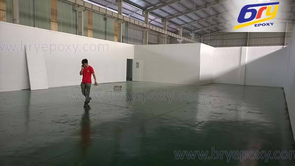  Sơn sàn epoxy nhà máy thực phẩm tại Từ Sơn-Bắc Ninh